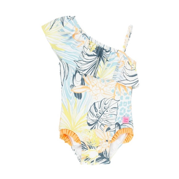 Ruffle Butts Other - Ruffle Butts tropical swimsuit one piece size 6